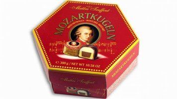 Шоколадные марципановые конфеты Mozart Kugeln, 300г 1706658427 фото