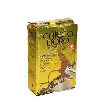 Кофе молотый Chicco d'Oro в пачке 250 грамм Швейцария, купаж элитных сортов 100% арабики Центральной Америки 415314901 фото
