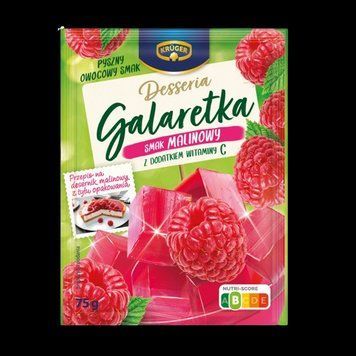 Желе (галаретка) со вкусом малина Galaretka Kruger 75г, Польша 2466791906 фото