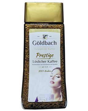 Кава розчинна Goldbach Prestige, 200г 585556441 фото