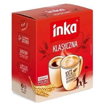 Кавовий напій розчинний ячмінний Inka, 150г (Польща), без кофеїну 1425314115 фото