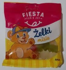 Конфеты желейные Fiesta Zelki мишки, 80г, жевательные конфеты, Польша 1698090421 фото