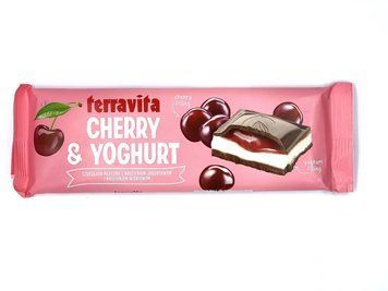 Шоколад молочный с вишней и нугой Terravita, 235 г, Польша 2072048595 фото