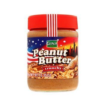 Арахисовая паста с кусочками арахиса Gina Peanut Butter, 350 г, Австрия, кранч, хрустящая 1508024342 фото