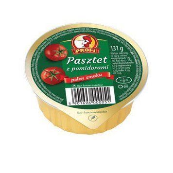 Паштет польский с курицой и помидорами PROFI Pasztet, 131г (таблетка), Польша, паштет с томатом , 1665680014 фото
