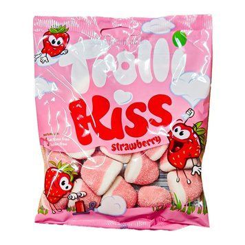 Конфеты желейные жевательные Trolli Kiss Strawberry, 150 г (ТЕРМИН 13/01/2026) 1558504375 фото
