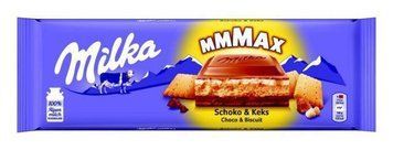Шоколад молочный c кремовой начинкой и печеньем Milka Schoko Keks, 300 г, Швейцария 1565054179 фото
