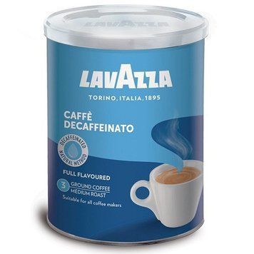 Кофе итальянский молотый без кофеина Lavazza Dek Classico, 250г ж/б, Италия 1024281620 фото