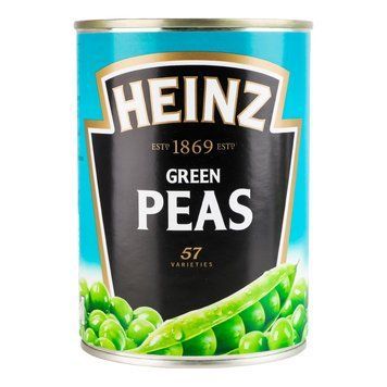 Горошек зеленый консервированный Heinz 400г 2205076261 фото