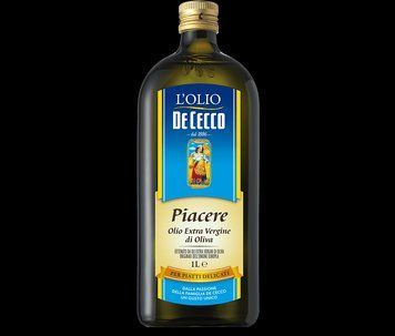 Оливковое масло для салатов, первого холодного отжима De Cecco Piacere Extra Virgin, 1л Италия 1333178096 фото