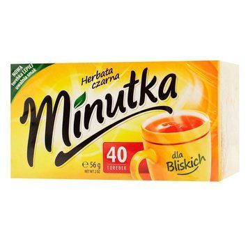 Чай черный мелколистовой в пакетиках Minutka 56г (40 шт.), Польша 1698145076 фото
