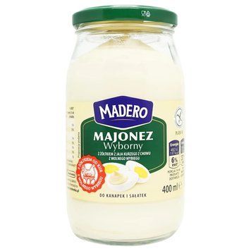 Майонез для салатов и канапок Madero Majonez, 400 мл 1808419953 фото