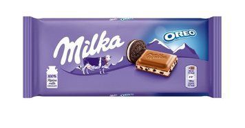 Шоколад молочный с печеньем Орео Milka OREO, 100 г, Швейцария 1565085952 фото