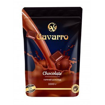 Горячий шоколад растворимый Cavarro Chocolate, 1кг. Быстрорастворимый напиток 1334603319 фото