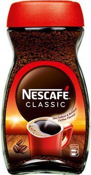Кава розчинна Nescafe Classic, 200 г, Польща, Нескафе Класик у банці (скло) 1812703849 фото