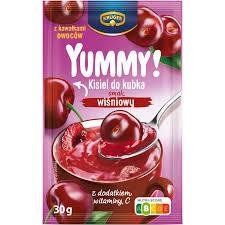 Кисель растворимый вишня Kruger Yummy 30г (пакет) 1630301953 фото