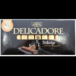 Шоколад молочный со вкусом виски Delicadore Whiskey, 200 г, Польша 1336717347 фото