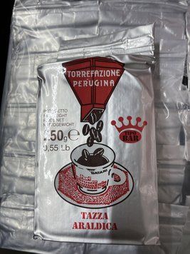 Кофе молотый Perugina Torrefazione, смесь робусты и арабики, 250г, Италия 1721052056 фото