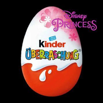 Конфеты шоколадные яйцо Киндер Kinder Princess розовий для девочек, 20г 1512944374 фото
