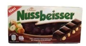 Шоколад темный с цельными лесными орехами (фундук) Chateau Nussbeisser, 100г (СРОК до 01.11.2025) 1724171445 фото