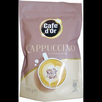 Капучино шоколадное растворимый Cafe Dor La Movida 3в1, 130г Польша 1701531534 фото