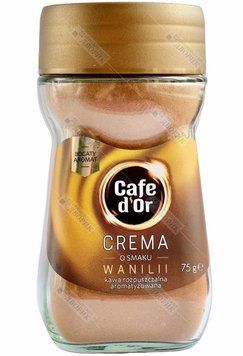 Кава розчинна з ванільним смаком Cafe Dor CREMA, 75 г 2388481650 фото