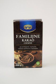 Какао-порошок натуральный темный Kruger Ciemne, 200 г, Польша БЕЗ ГЛЮТЕНА 1611962890 фото