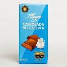 Шоколад молочний Allegro Czekolada, 100г Польша 2021187402 фото