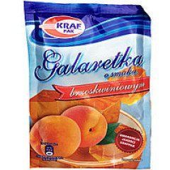 Желе (галаретка) со вкусом персика Galaretka Kraw Pak, в пакетиках 70 г, Польша, оригинал 1426016194 фото