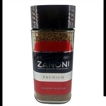 Кава розчинна гранульована Zanoni Premium 200 г, Польща, у скляній банці, сублімована 1933706192 фото