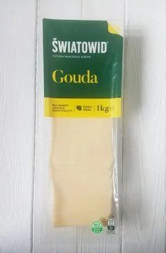 Сыр твердый нарезка слайсами Gouda Swiatowid, 1000г, Польша 2084706618 фото