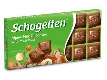 Шоколад с орехом Schogetten with Haselnuts, 100 г, немецкий молочный шоколад с орехами 837048963 фото