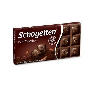 Шоколад черный Schogetten (Шогеттен) Dark Chocolate, 100 г, Германия, темный шоколад, кубиками 837062765 фото