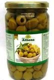 Оливки зеленые без косточки крупные ATHENA, 360г, Турция, банка стеклянная 1933733541 фото