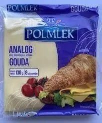 Cыр порционный тостовый Polmlek Gouda (Гауда), 130 г, Польша, плавленный сыр для тостов 1701556607 фото