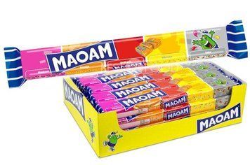 Конфеты жевательные фруктовое ассорти Haribo MAOMAM, 110г (5шт по 22г), Германия, жвачка, 1766184848 фото