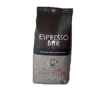 Итальянский кофе в зернах Garibaldi Espresso Bar, темная обжарка, смесь робусты и арабики, 1кг 348708566 фото