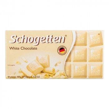Белый шоколад Schogetten White, 100 г, Германия, немецкий шоколад кубиками 1690704885 фото