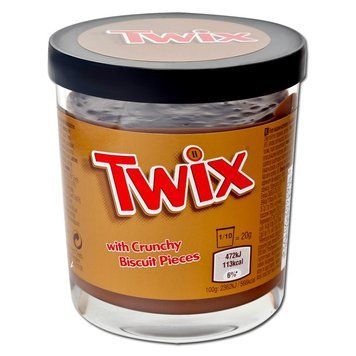 Шоколадно-карамельная крем-паста Twix, 200 г, Голландия (Нидерланды) 1348331094 фото