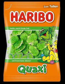 Конфеты желейные Haribo Quaxi (лягушки), 175г, Германия, жевательные мармеладные конфеты жабки 837155598 фото