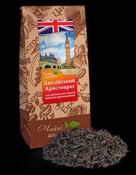 Чай чёрный Английский Аристократ ТМ "Чайные шедевры", 500г, высокогорный крупнолистовой черный чай 759258565 фото