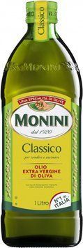 Натуральное оливковое масло первого холодного отжима Monini Classico Extra Vergine, 1л Италия 1436092931 фото