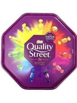 Конфеты шоколадные в подарочной коробке Quality Street , 600г, Англия, микс конфет, ассорти 2035994813 фото