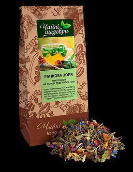 Композиция травяного чая Утренняя заря ТМ "Чайные шедевры", 500г 1304537938 фото