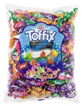 Конфеты жевательные фруктовое ассорти Toffix MIX Elvan, 1000г (Товикс), Турция 1871345664 фото
