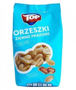 Арахис несоленый жареный TOP Orzeszki Ziemne, 400 г, Польша 1483119632 фото