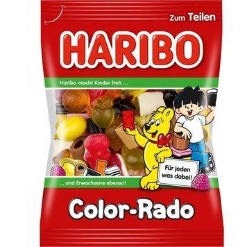 Конфеты желейные Haribo Color-Rado, 175г, Германия, Харибо конфеты жевательные мармеладные 837165445 фото