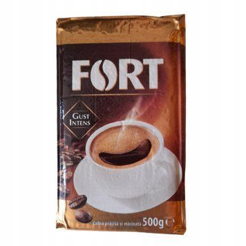 Кофе молотый натуральный FORT 500г, смесь робуст средней обжарки для турки, капельной кофеварк 1729610724 фото