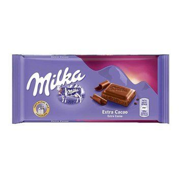 Шоколад Milka Extra Cocoa, 100 г, Швейцария, содержание какао 45% 1702991257 фото