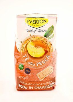 Чай гранулированный растворимый со вкусом персика Everton 1200г, Италия 1934337602 фото